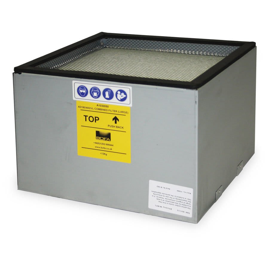 Combined Filter for Laser Fume Extraction Systems