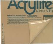 Clear Acrylic Sheet with Double Sided Plastic Protective Coating
