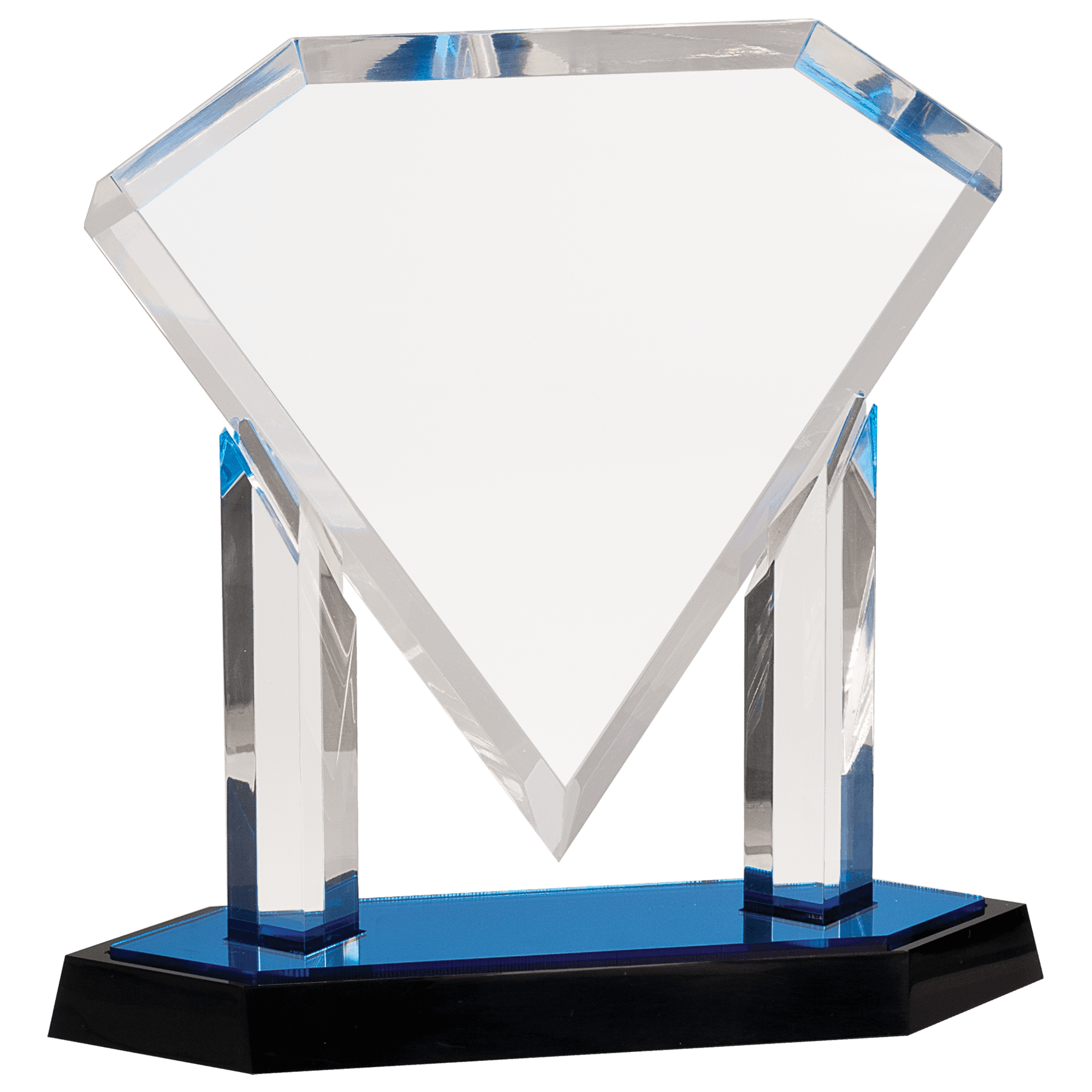 Floating Diamond Acrylic Award