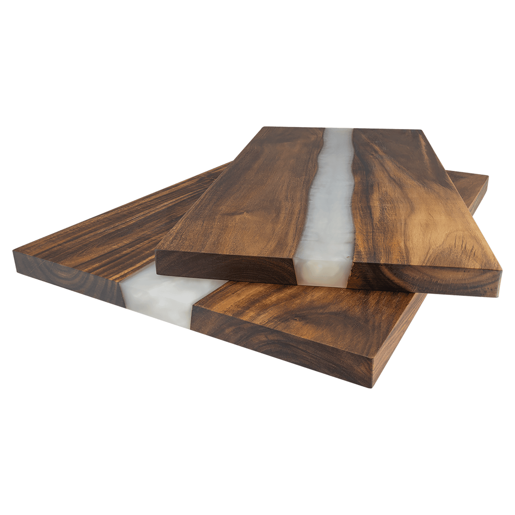 Acacia with Pearl Resin Serving Board