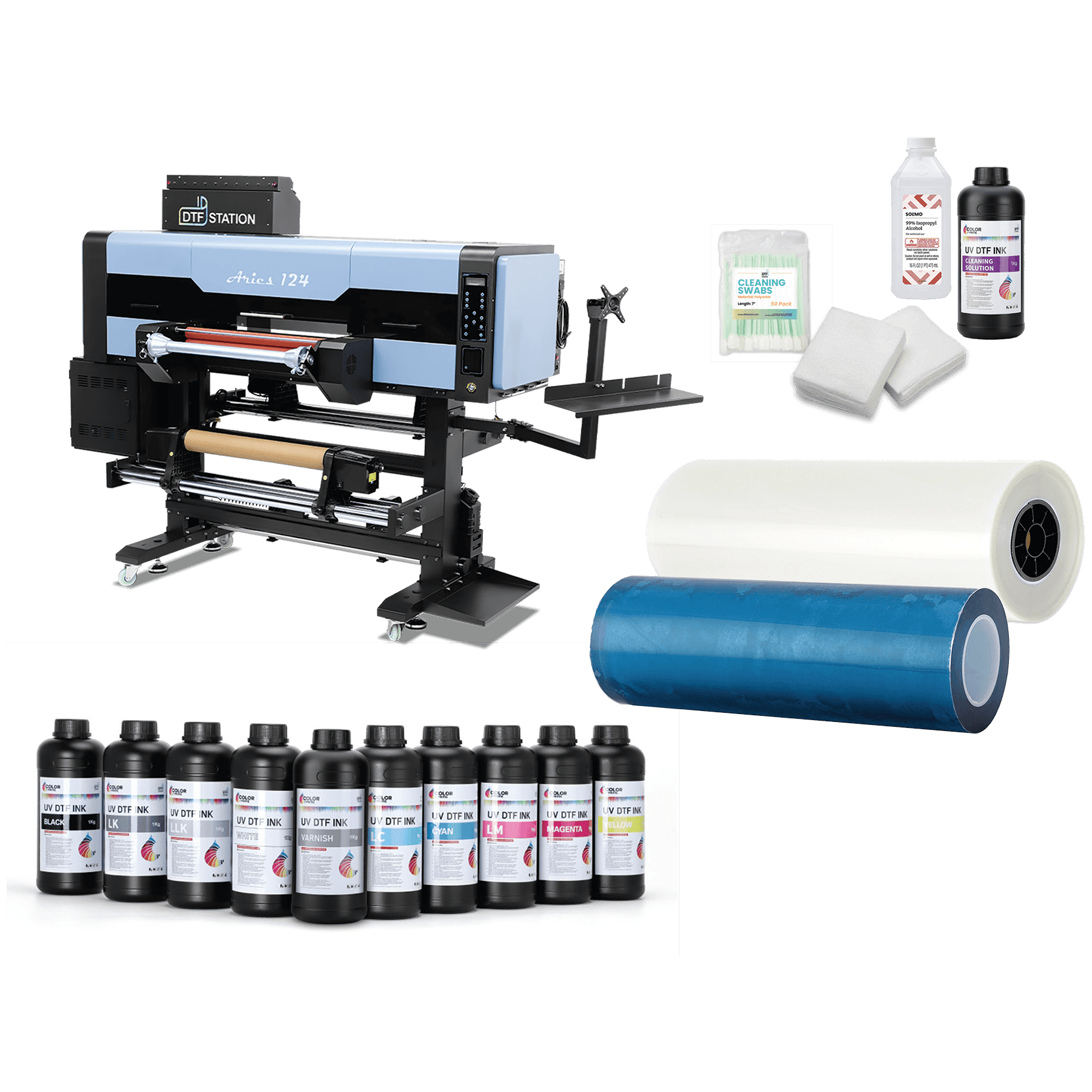 Aries 124 UV Printer Bundle