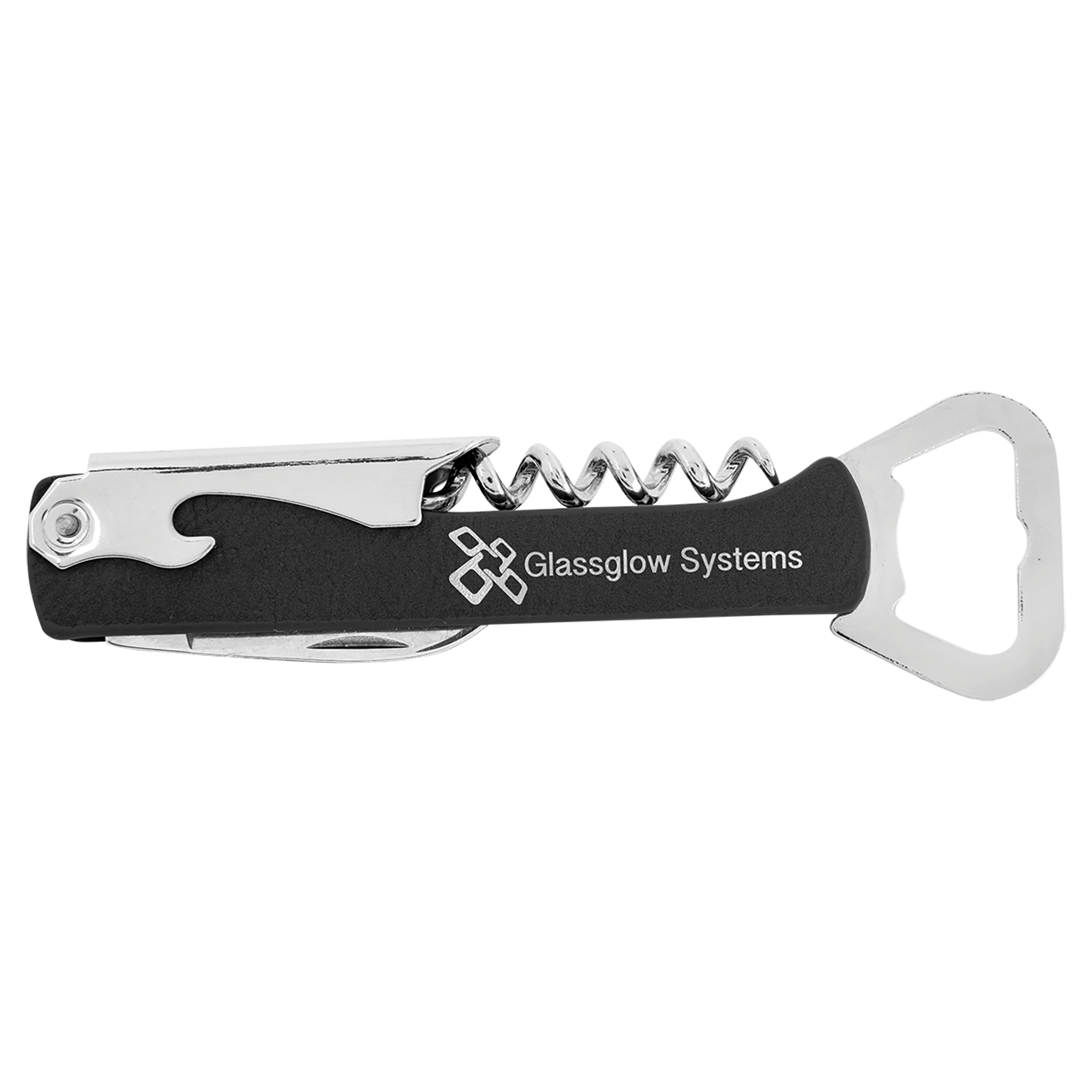 Custom Laserable Leatherette Wine Bottle Opener