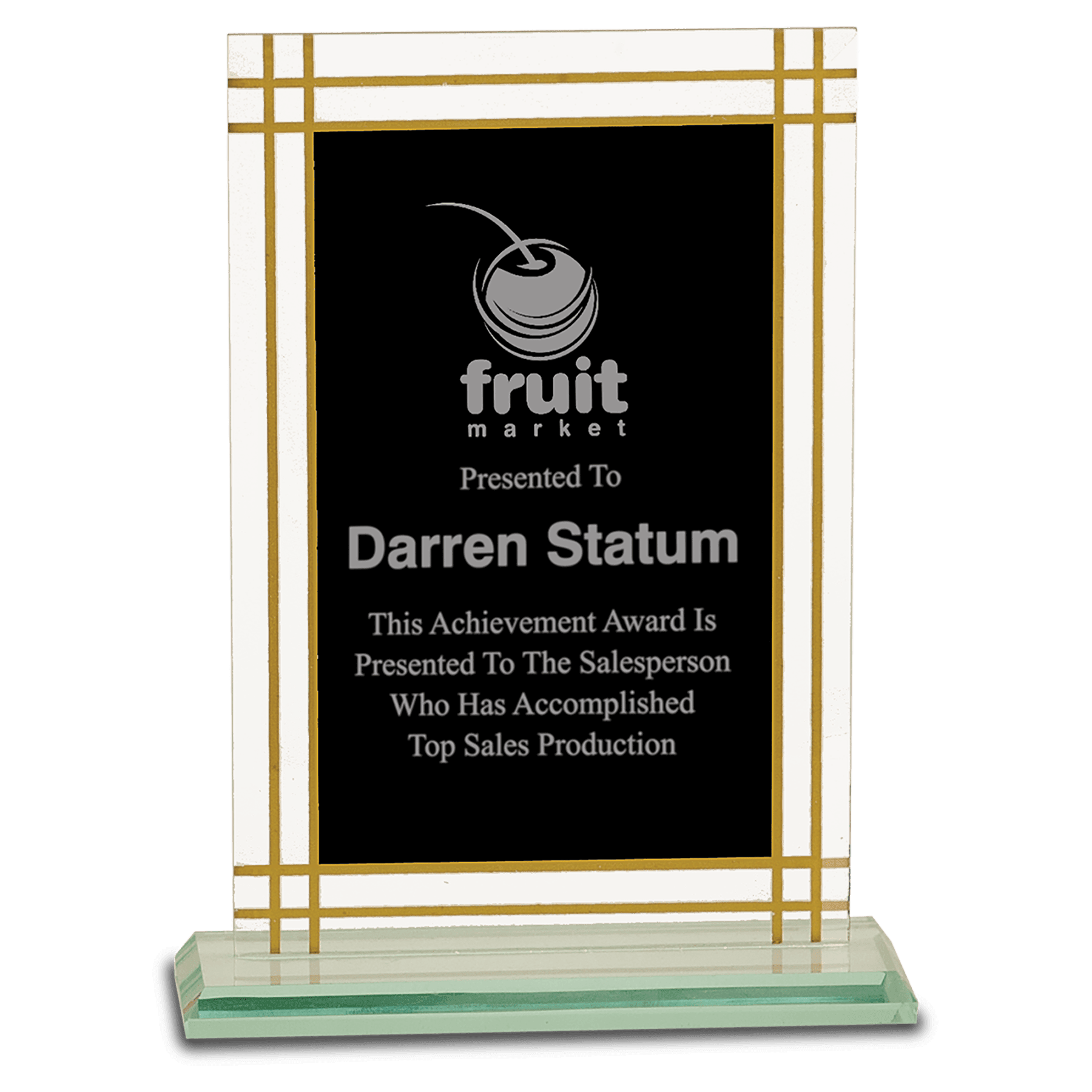 Contemporary Glass Full Border Award