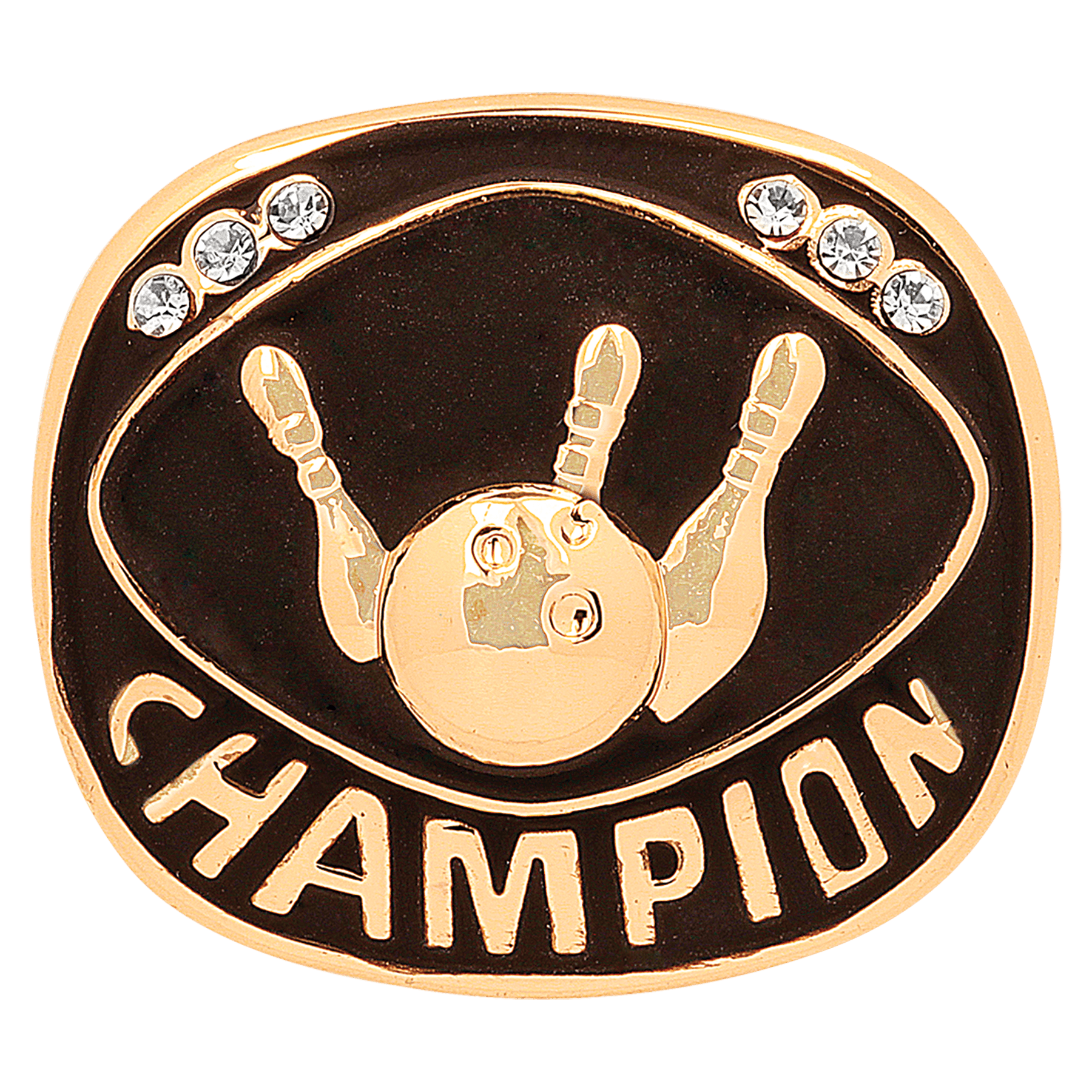Bowling Champion Ring Insert