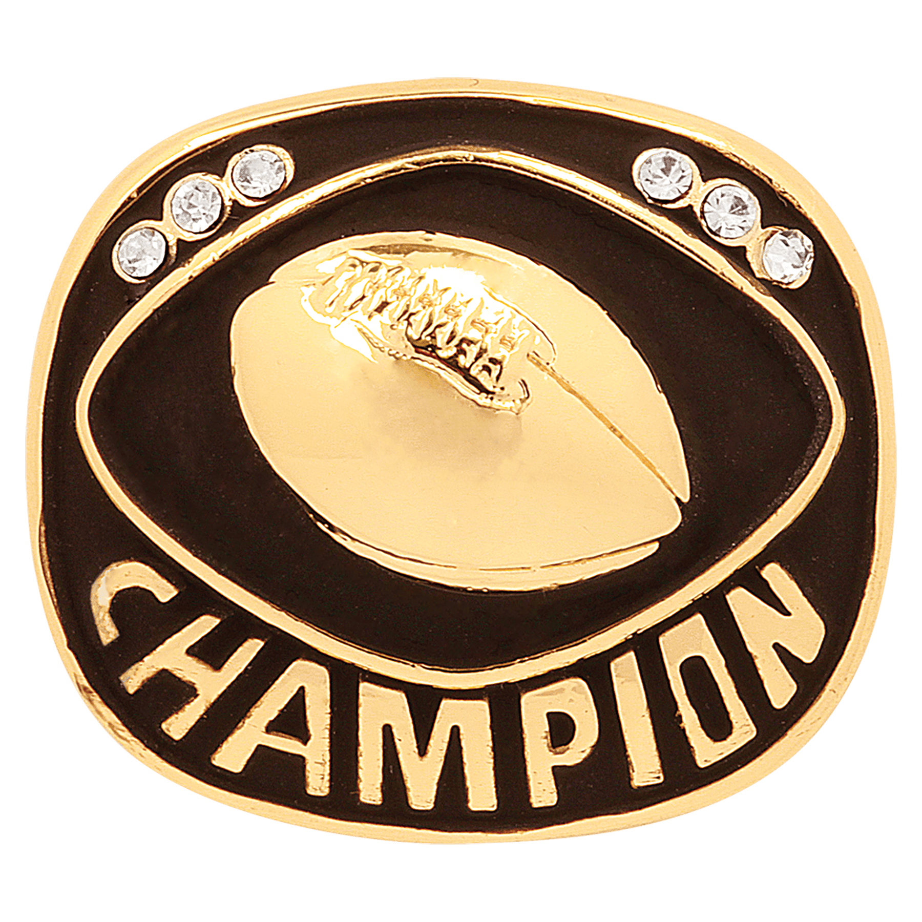 Football Champion Ring Insert