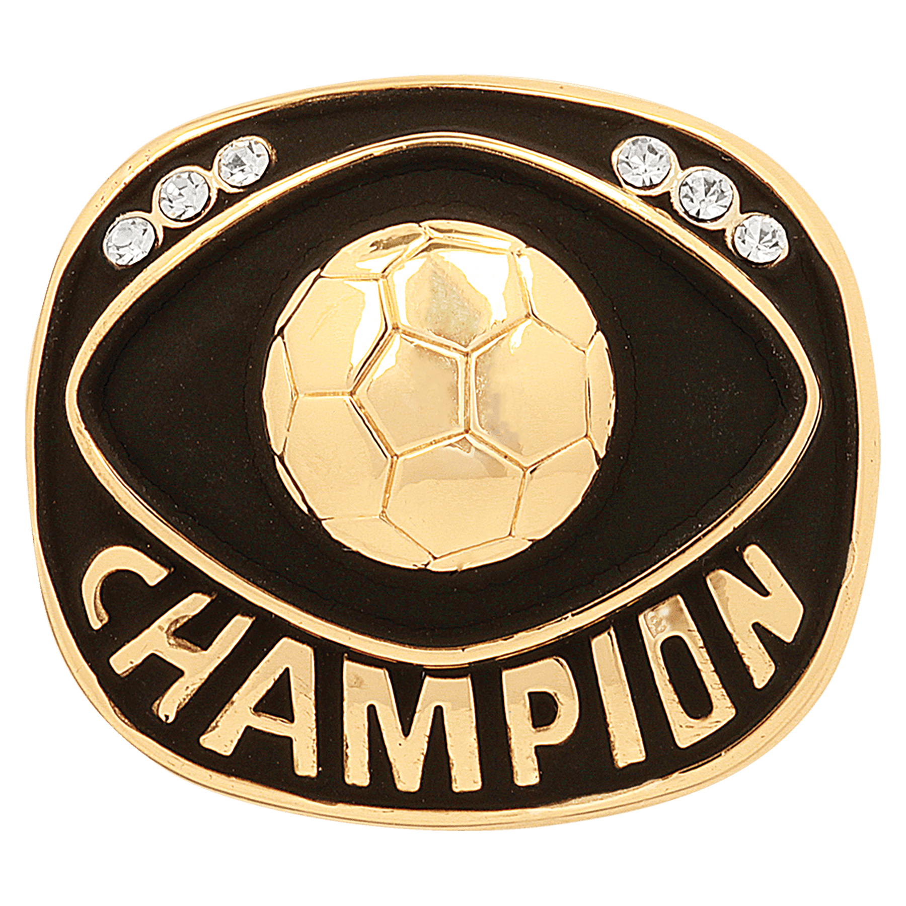 Soccer Champion Ring Insert