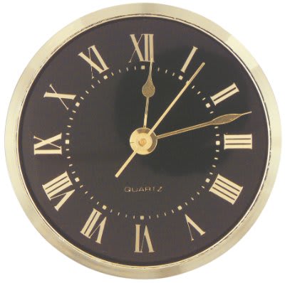 3 inch Roman Face Clock Insert