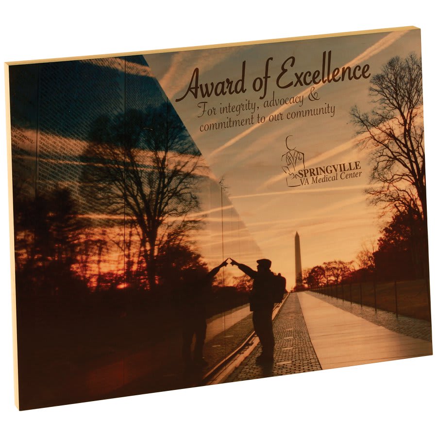 ChromaLuxe Matte Maple Sublimatable Photo Panel