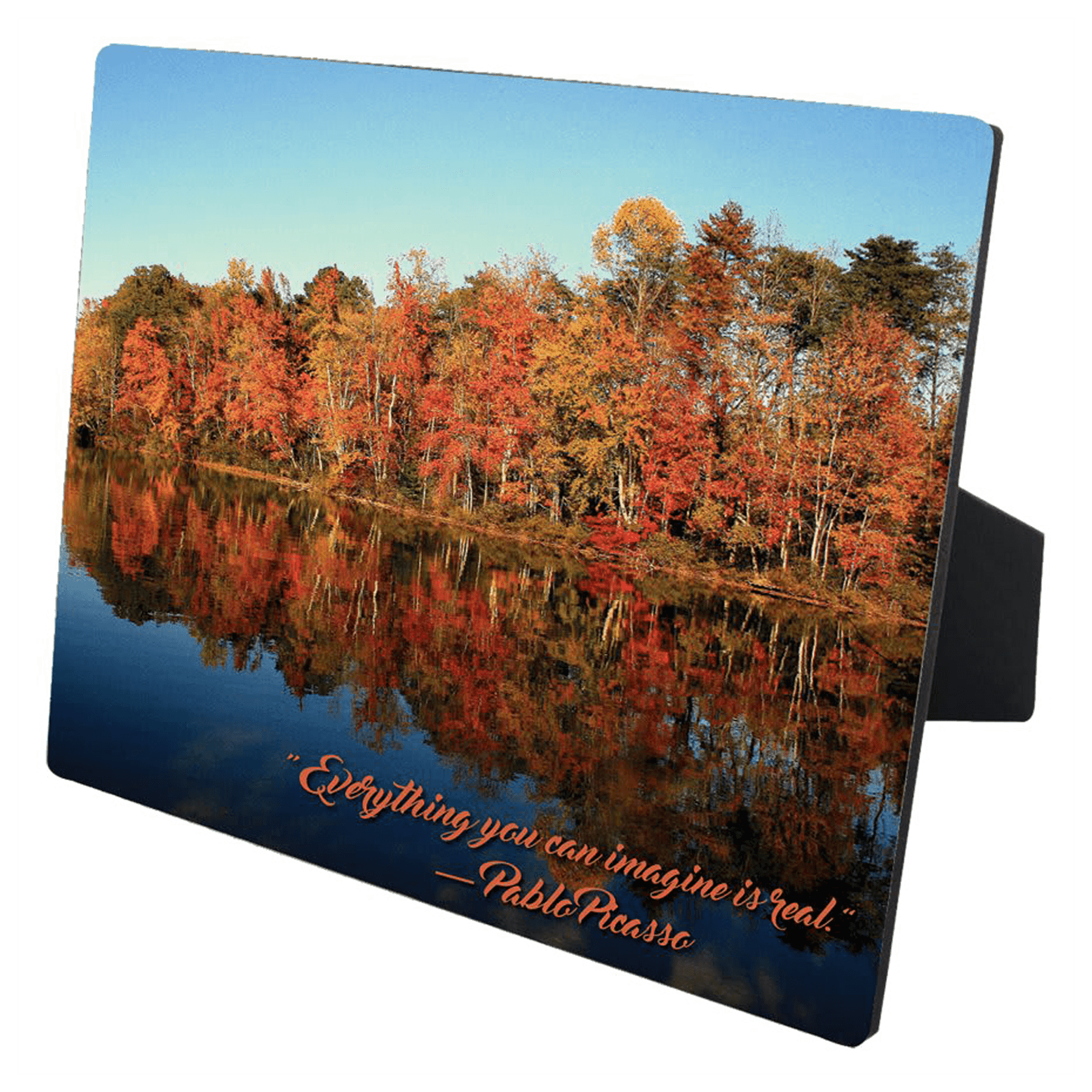 ChromaLuxe Flat Top Photo Panel with Easel