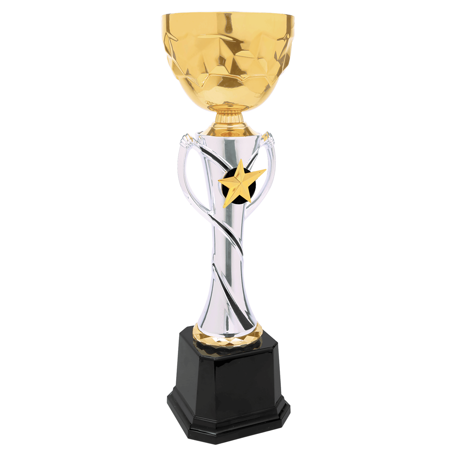 Silver Gold Metal Cup Trophy