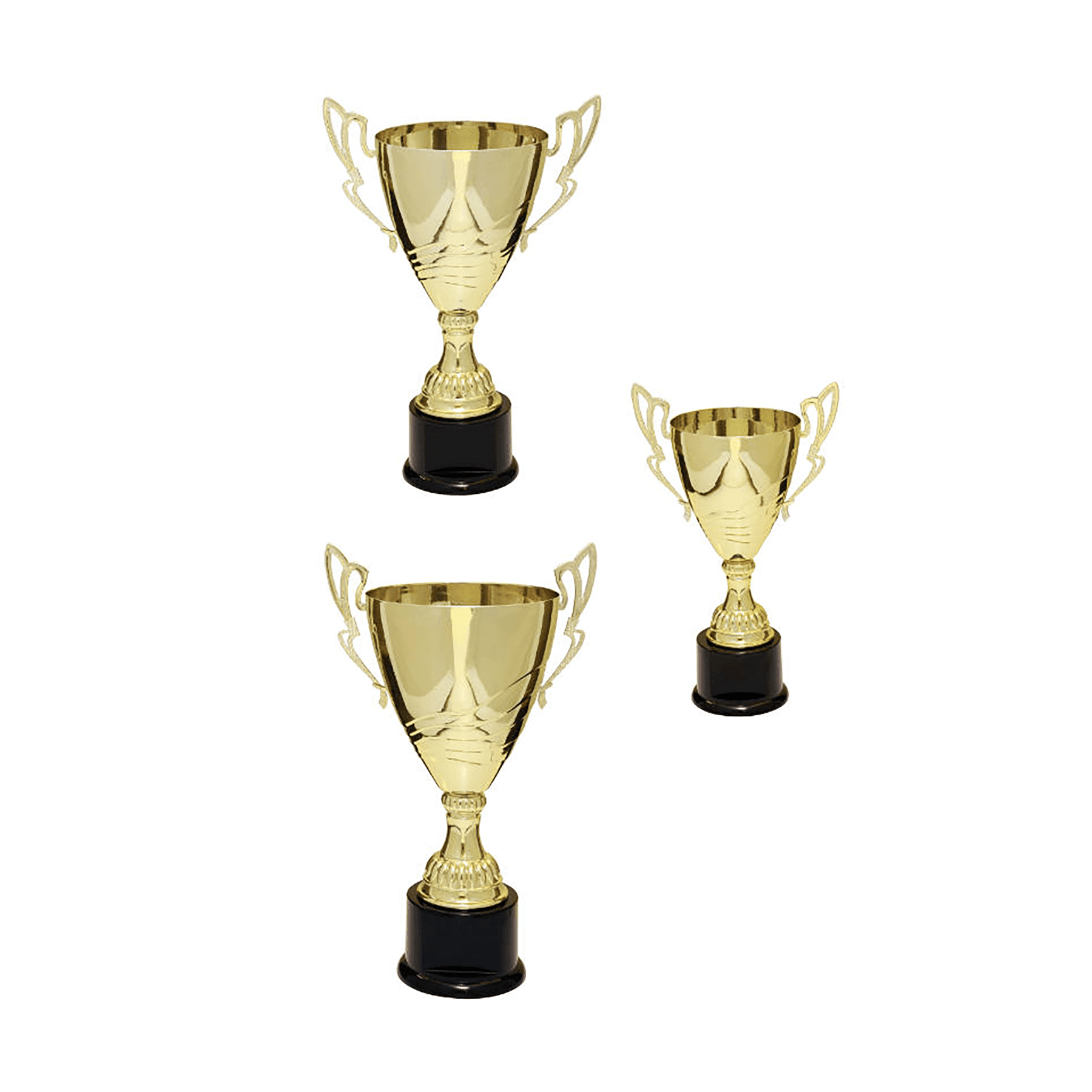 Gold Completed Metal Cup Sample Set