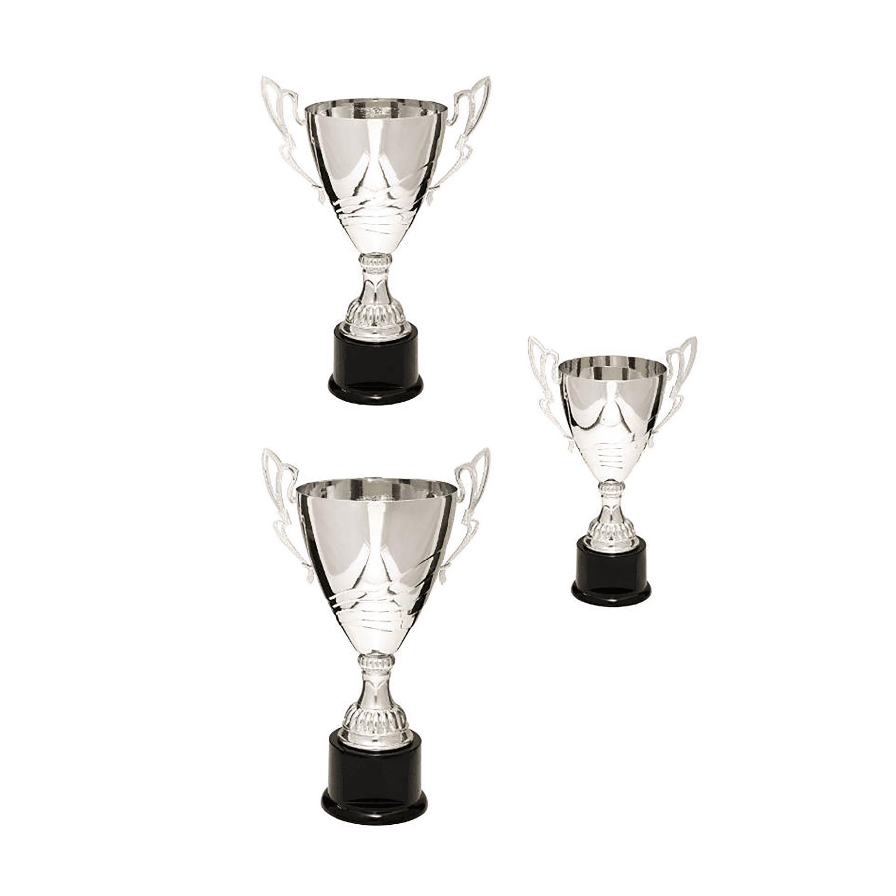 320 Series Silver Completed Metal Cup Sample Set