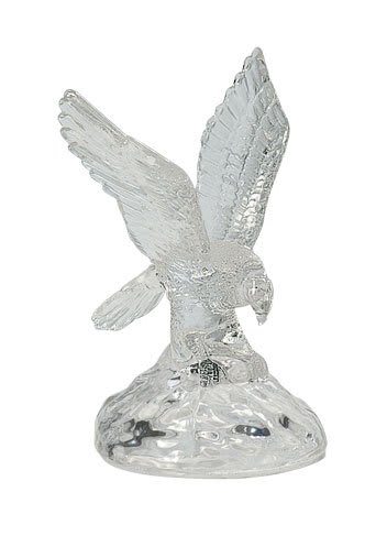 Glass Eagle Figurine