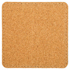 Custom Laser Engravable Leatherette Coaster - Square