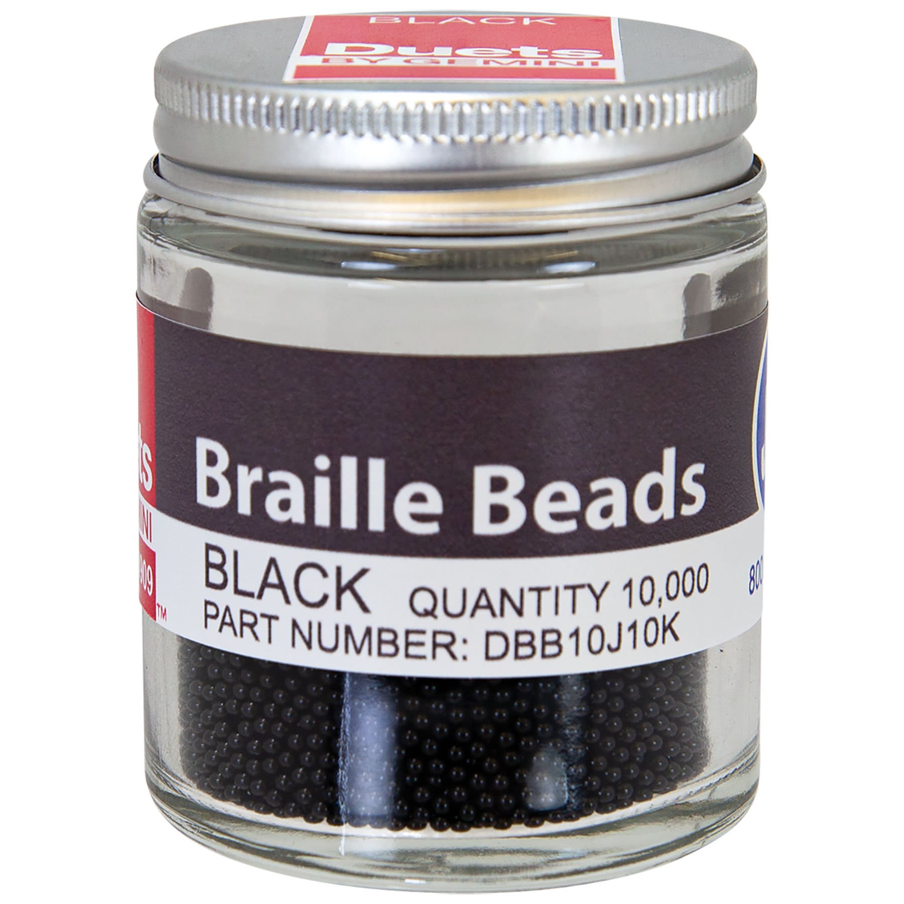 Acrylic Braille Beads
