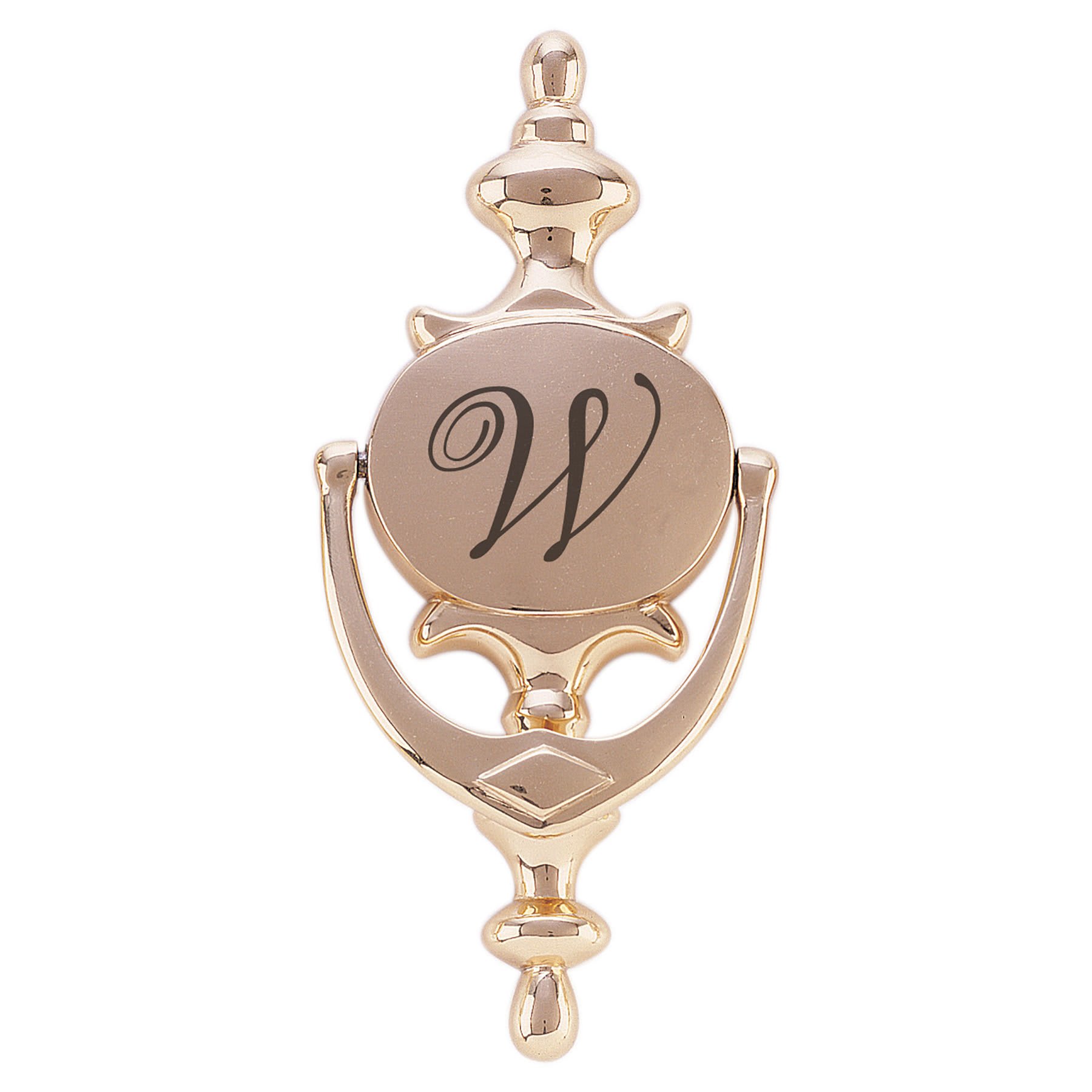 Oval Style Brass Door Knocker