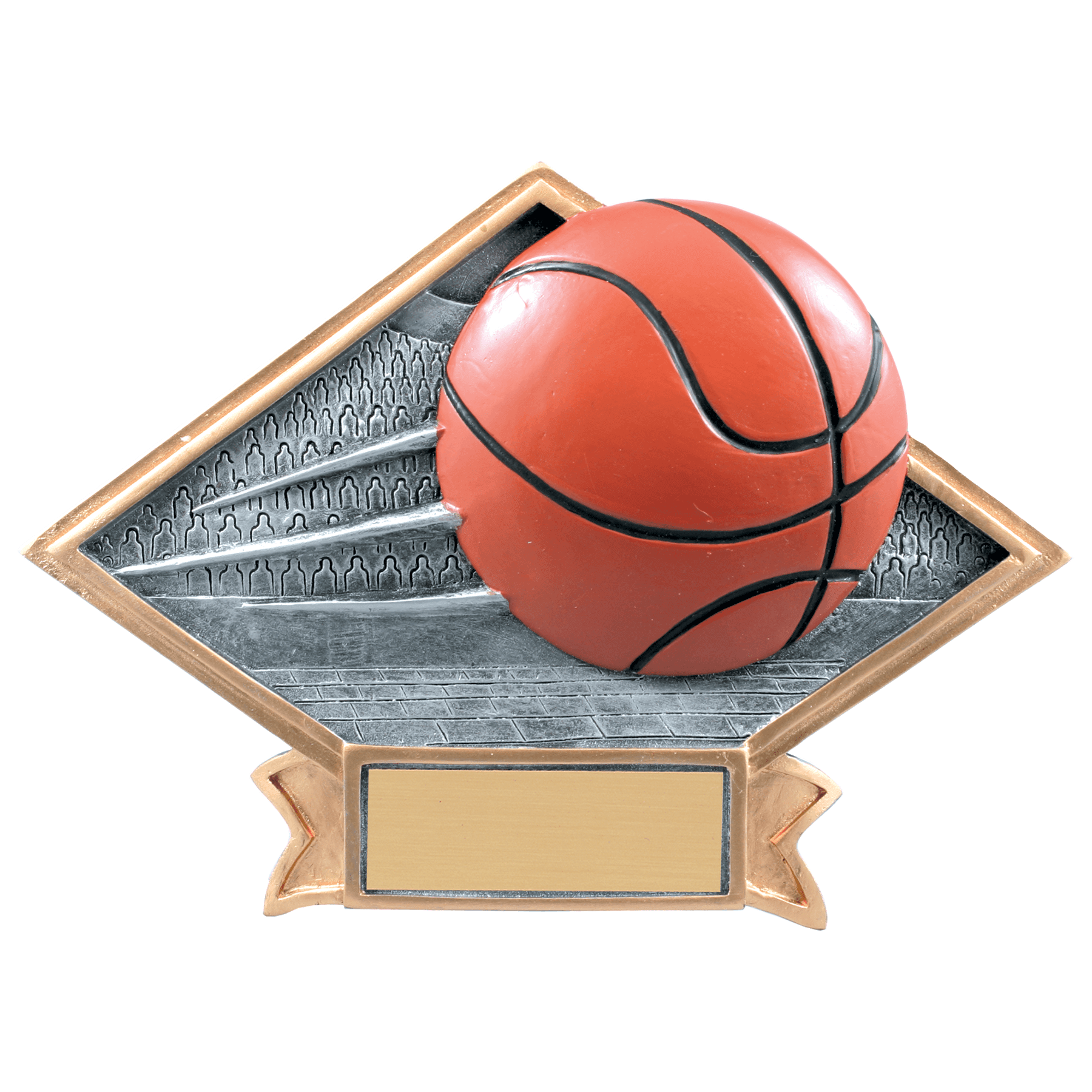 Basketball Diamond Plate Resin