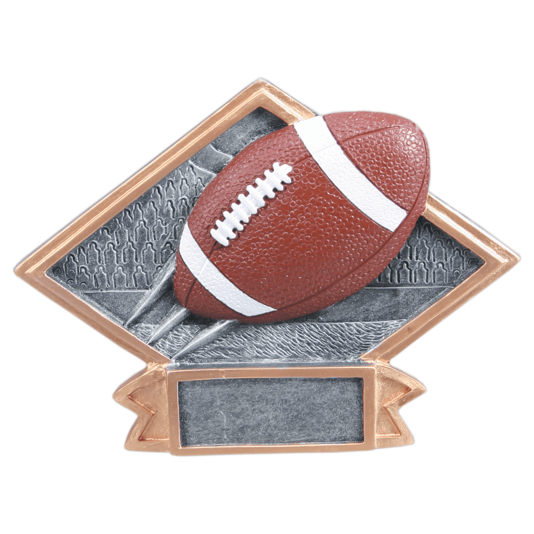 Football Diamond Plate Resin