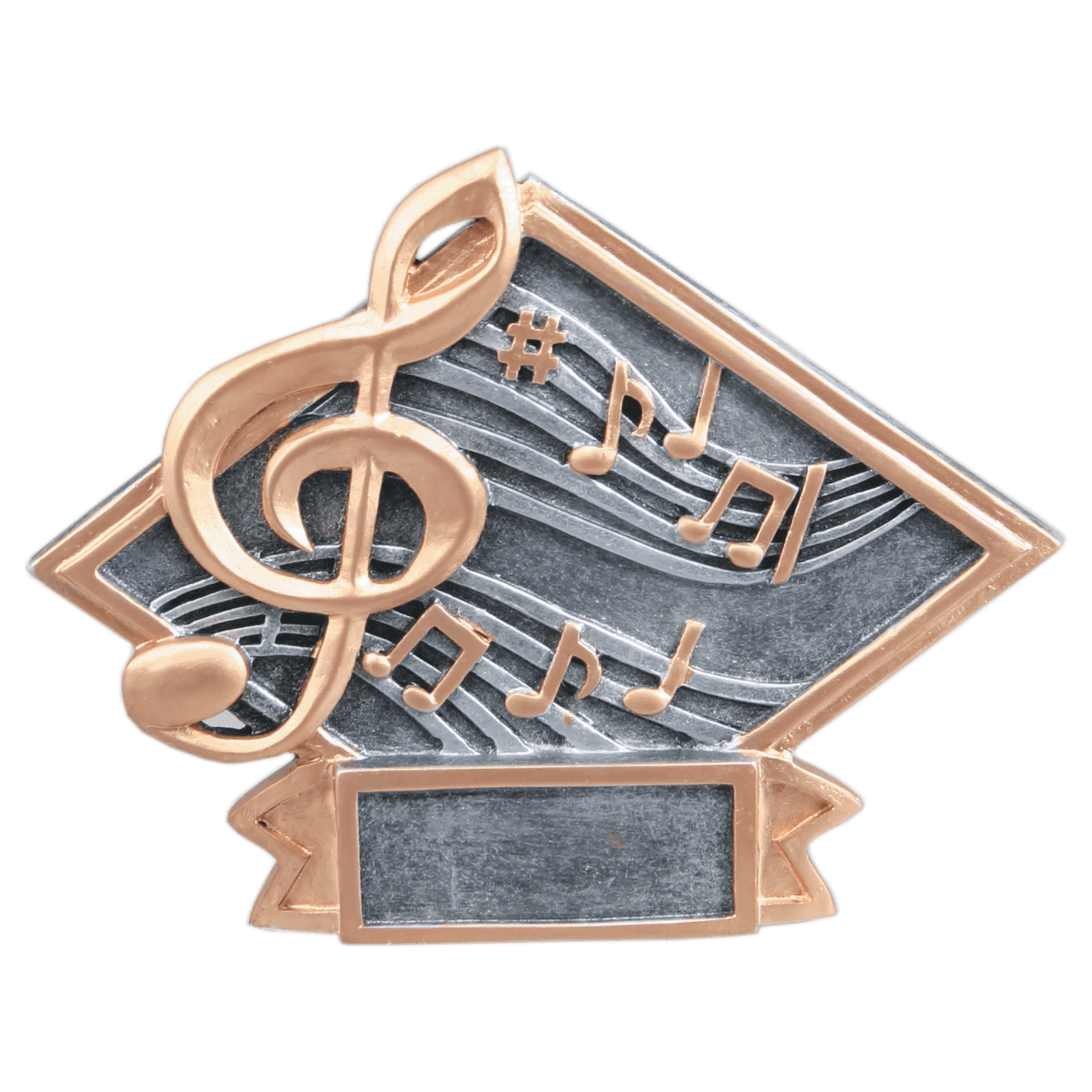 Music Diamond Plate Resin