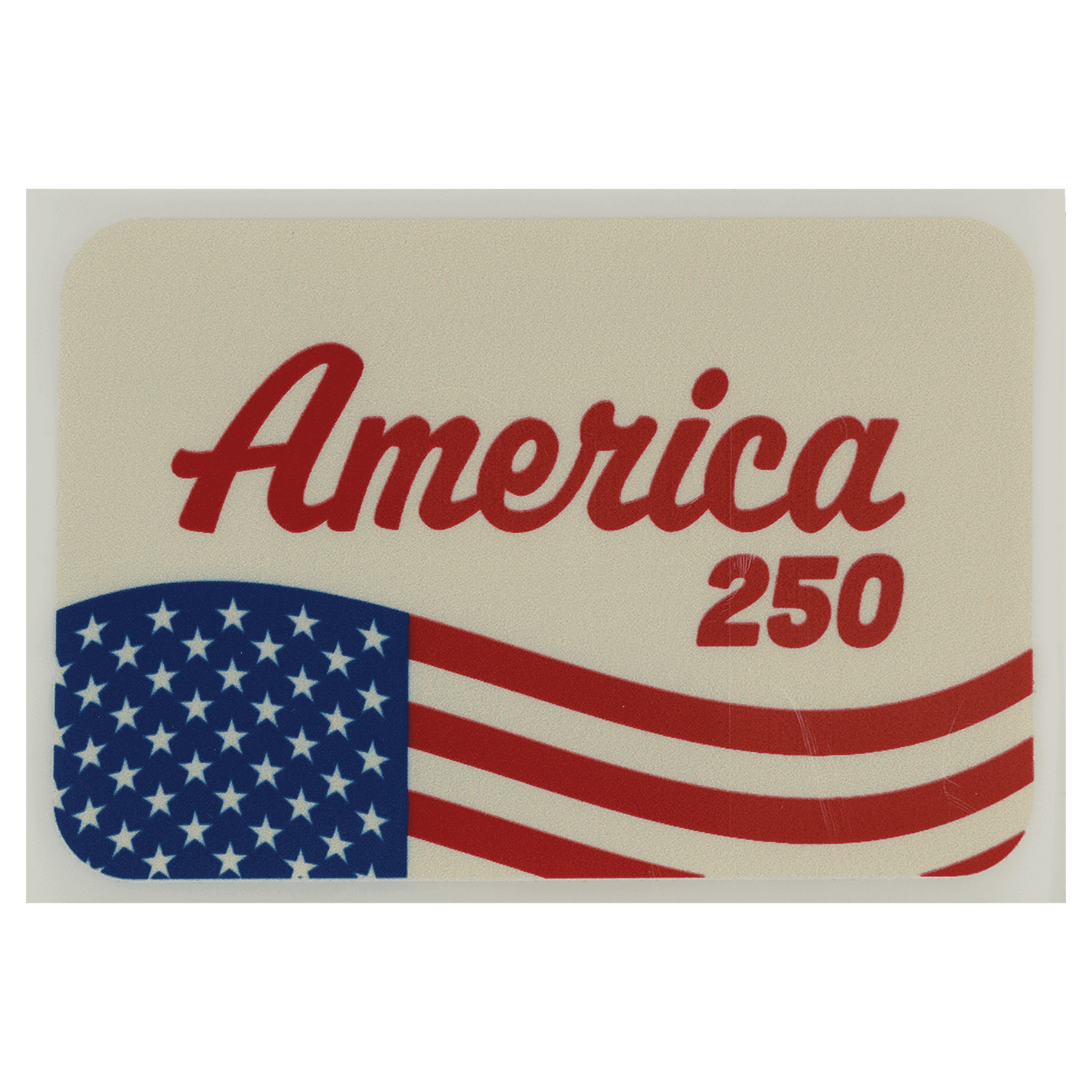 Rectangle Retro America 250 DTF Transfer