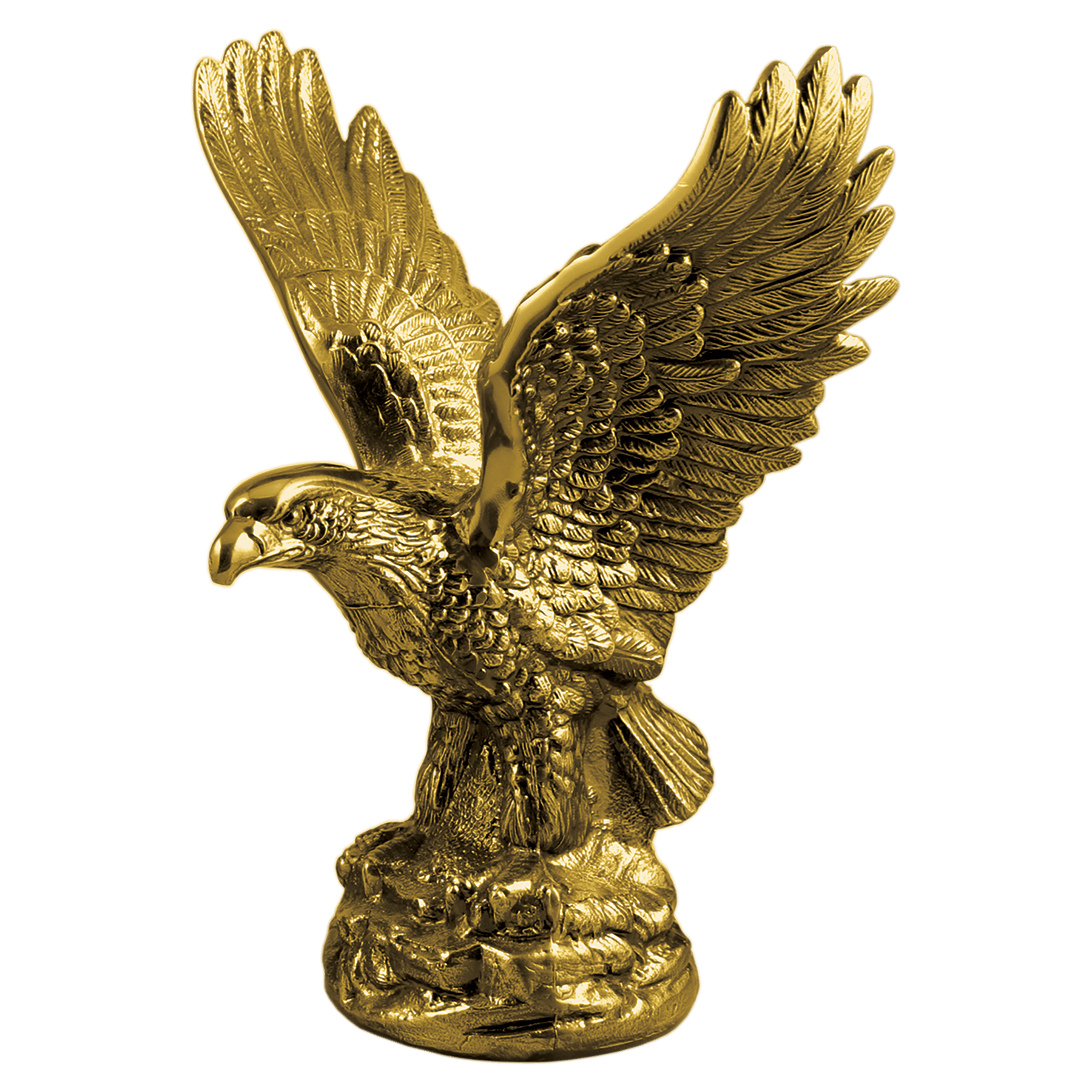 Antique Gold Metal Eagle