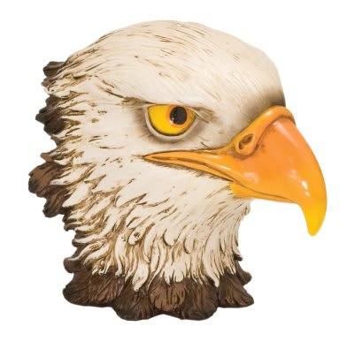 Color Eagle Head Resin