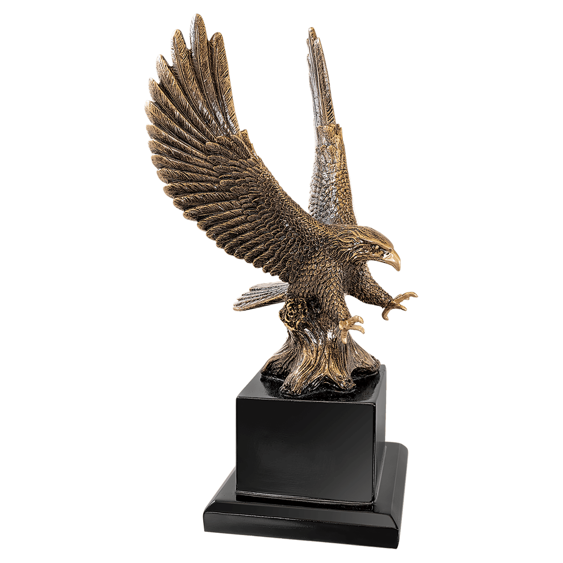Metal Eagle with Wings Up