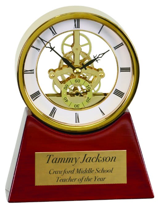 Executive Piano Finish Clock