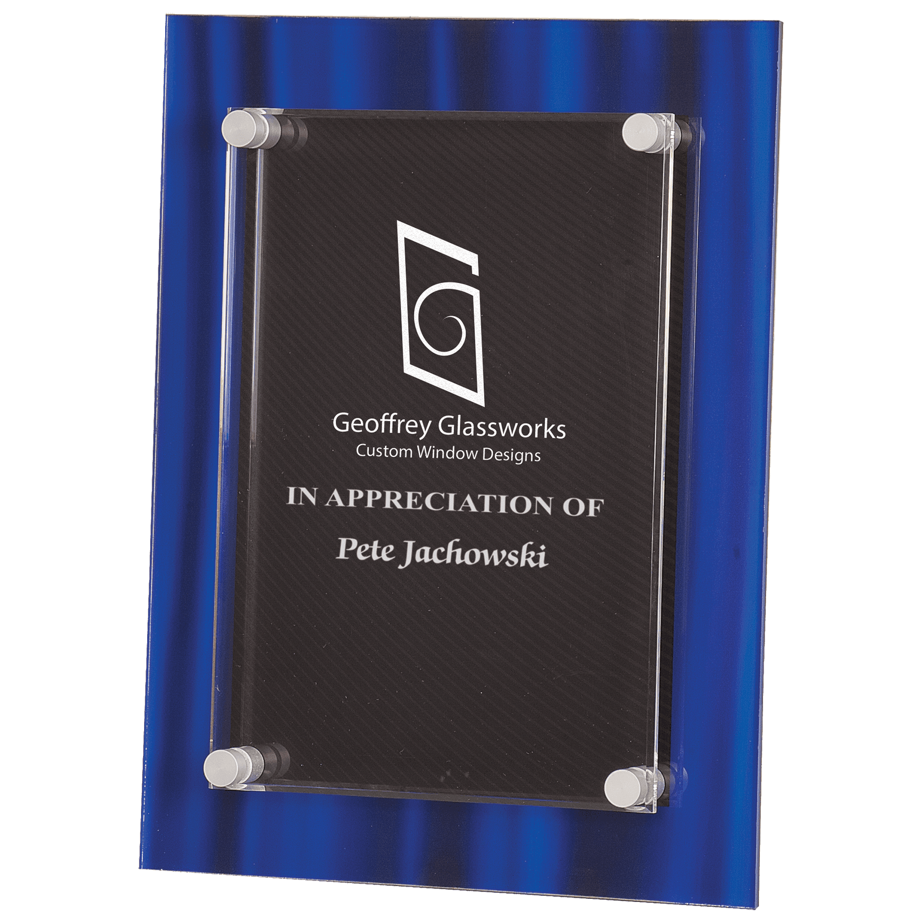 Stand-Off Acrylic Plaque