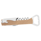 Custom Laserable Leatherette Wine Bottle Opener