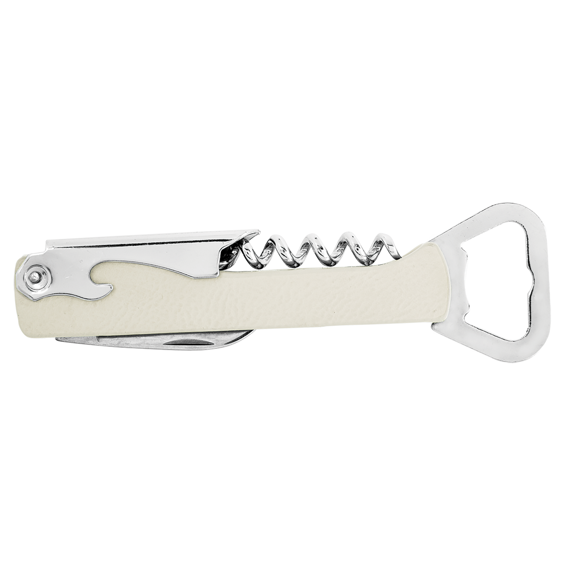 Custom Laserable Leatherette Wine Bottle Opener