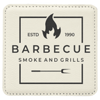 Custom Laser Engravable Leatherette Coaster - Square