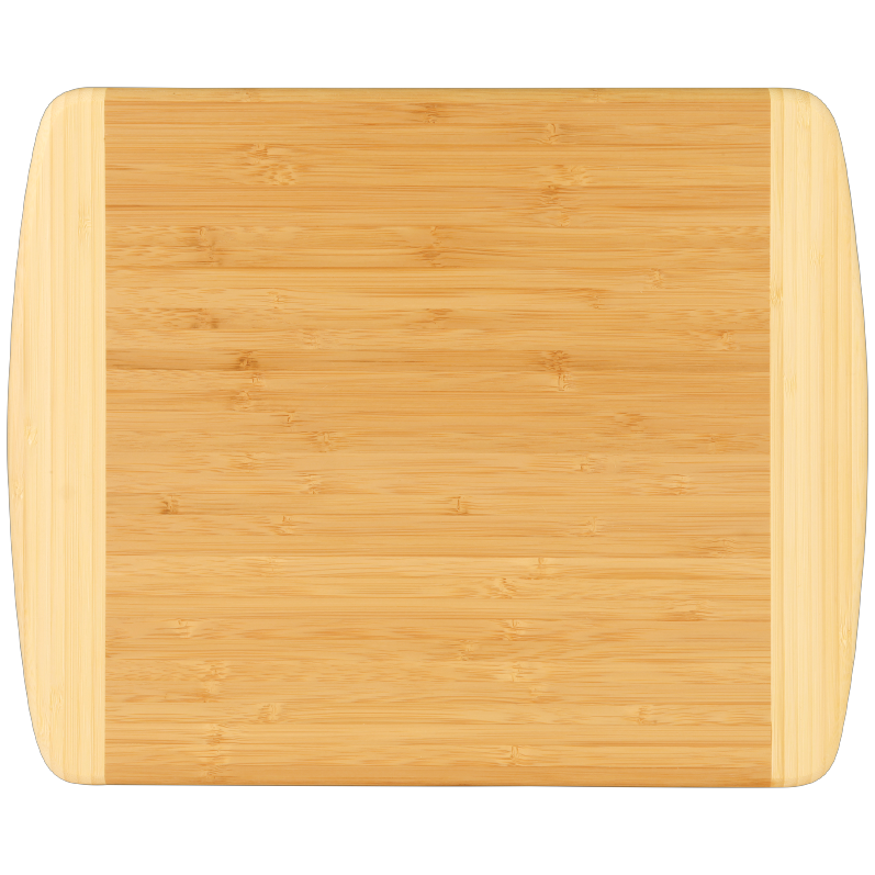 Two-Tone Bamboo Board - 13.5" x 11.5" - Personalized & Eco-Friendly