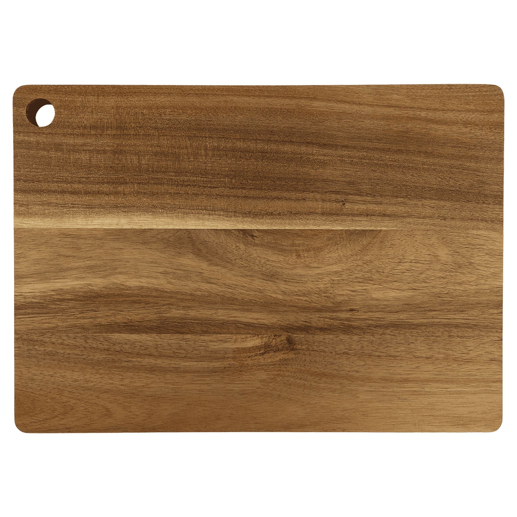 2325- Acacia Wood Cutting Board with Drip Ring (13.75" x 9.75")