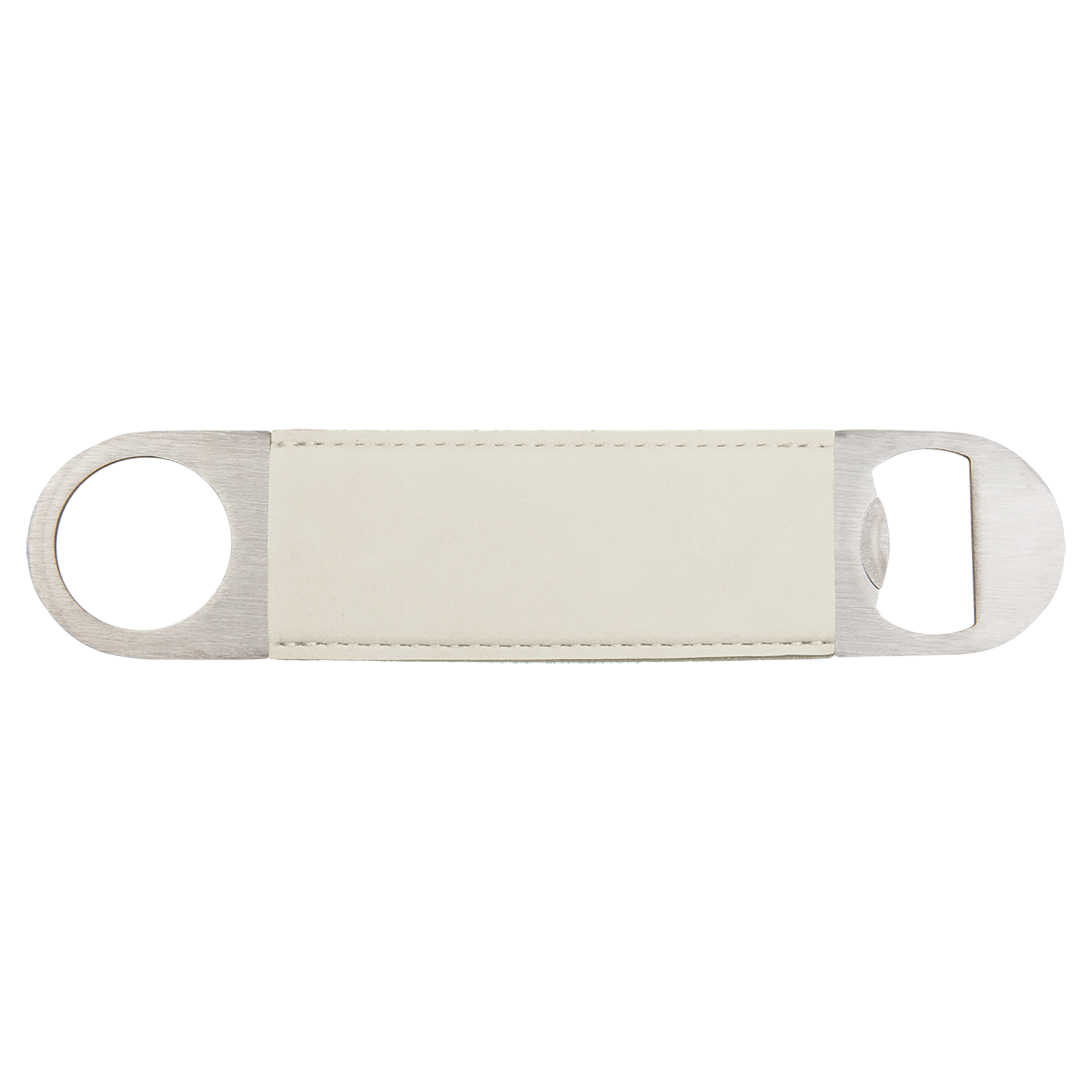 Custom Laser Engraved Leatherette Bar Blade Bottle Opener