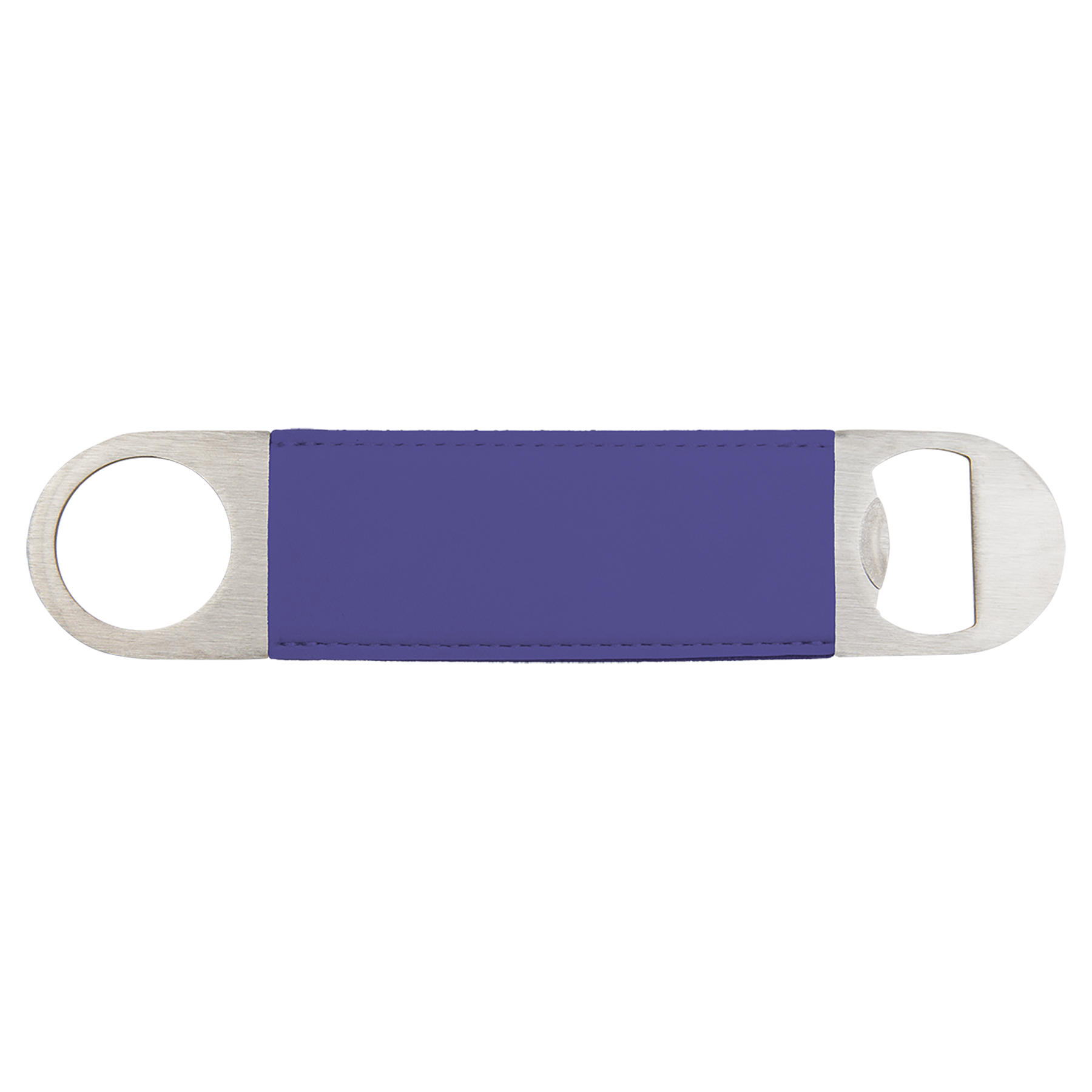 Custom Laser Engraved Leatherette Bar Blade Bottle Opener