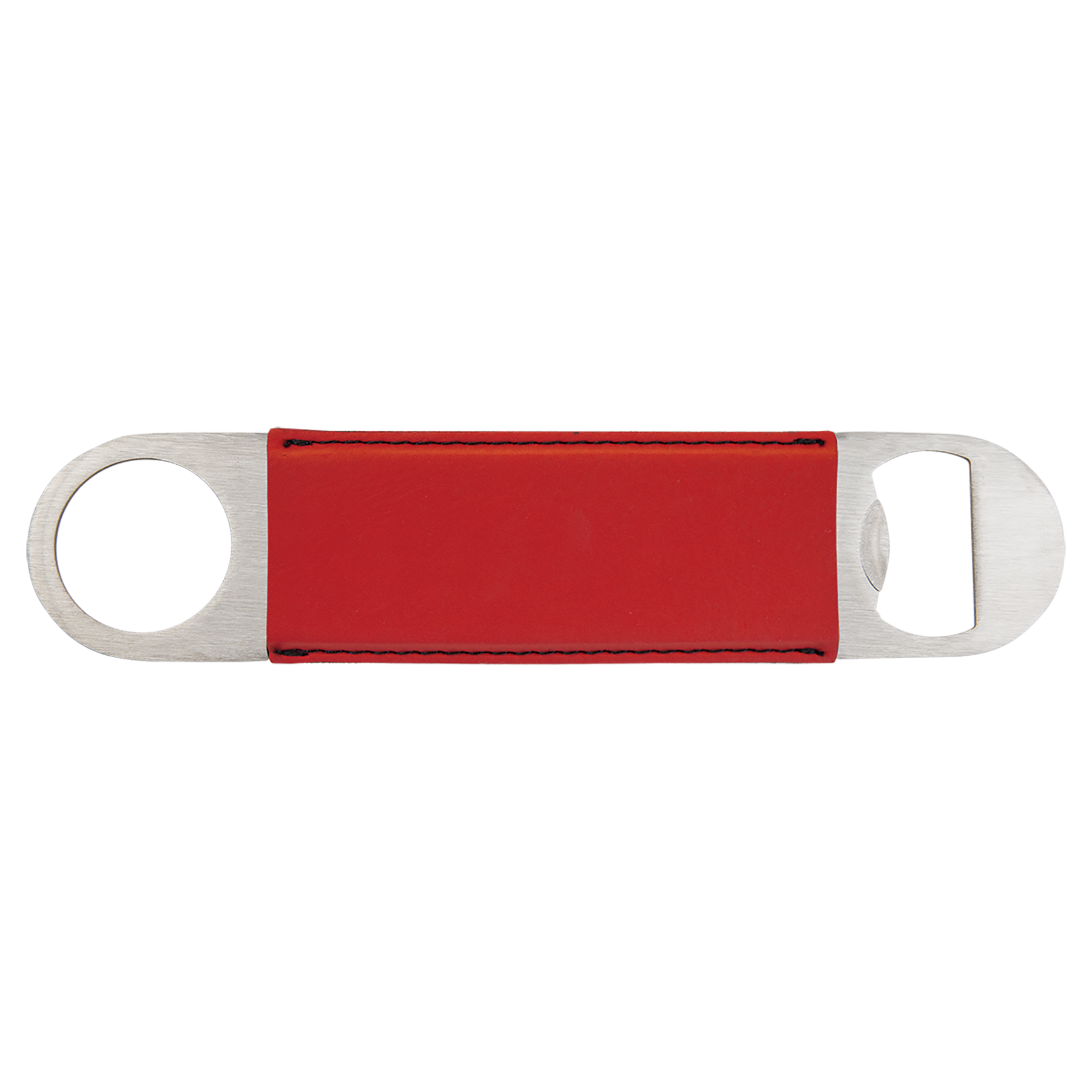 Custom Laser Engraved Leatherette Bar Blade Bottle Opener