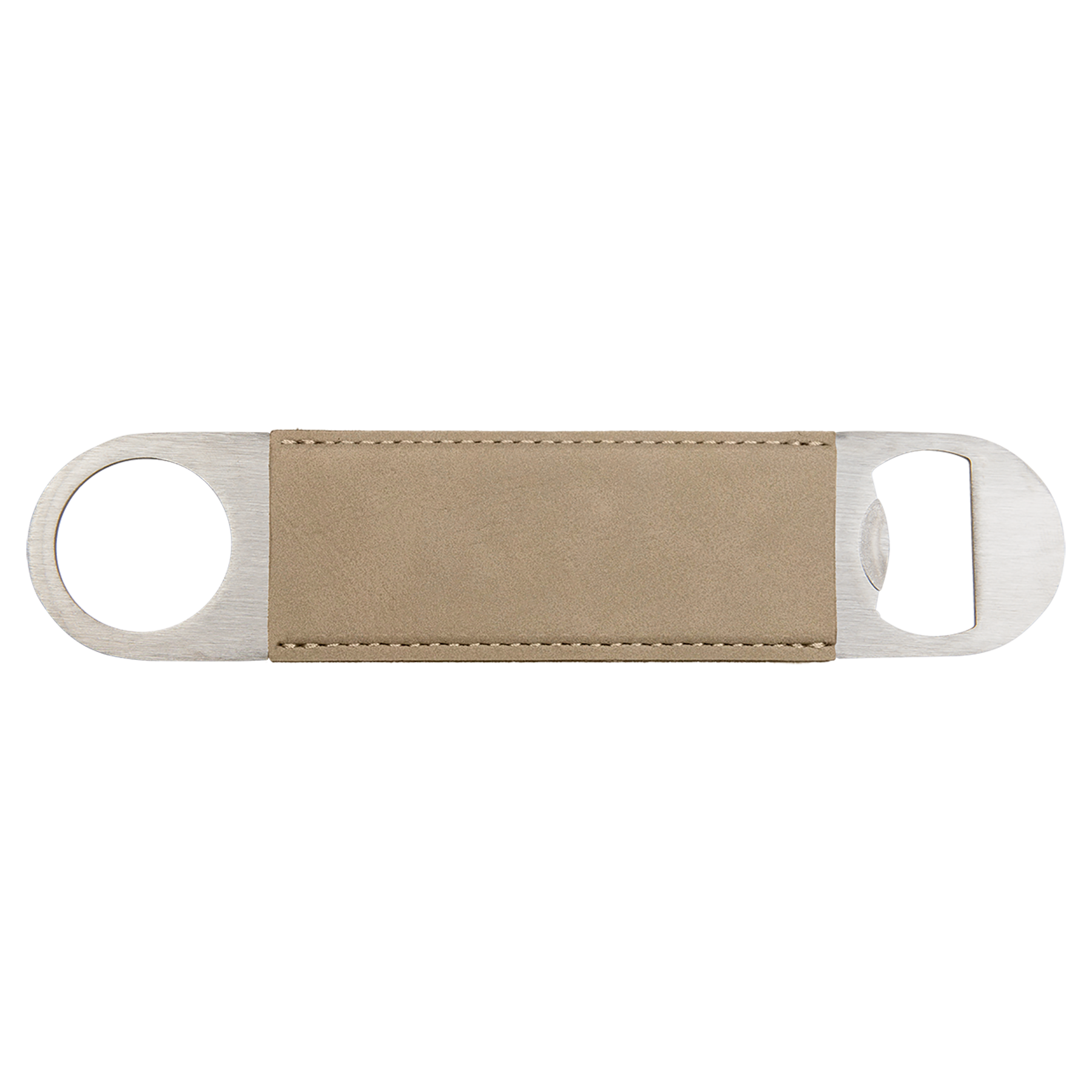 Custom Laser Engraved Leatherette Bar Blade Bottle Opener