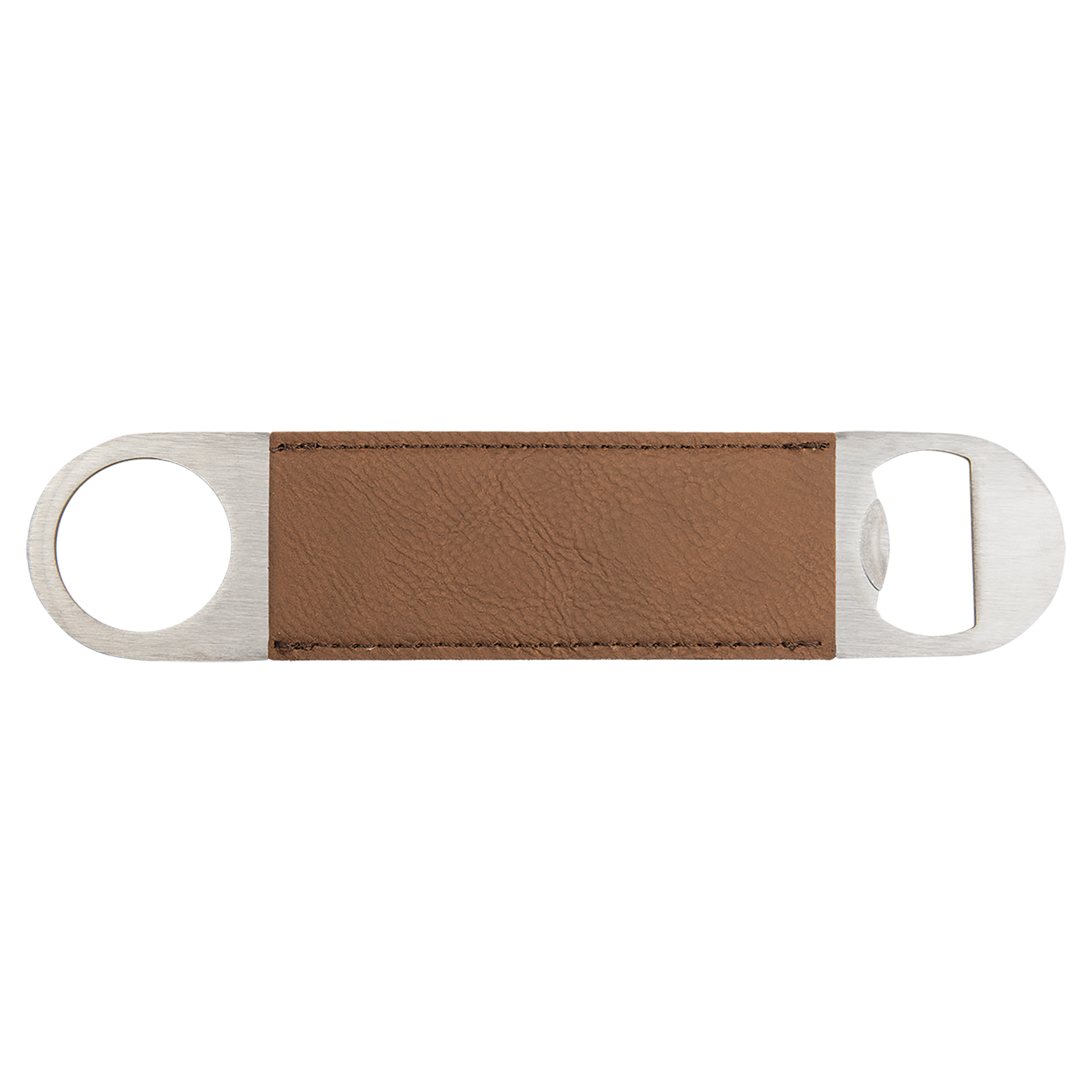 Custom Laser Engraved Leatherette Bar Blade Bottle Opener