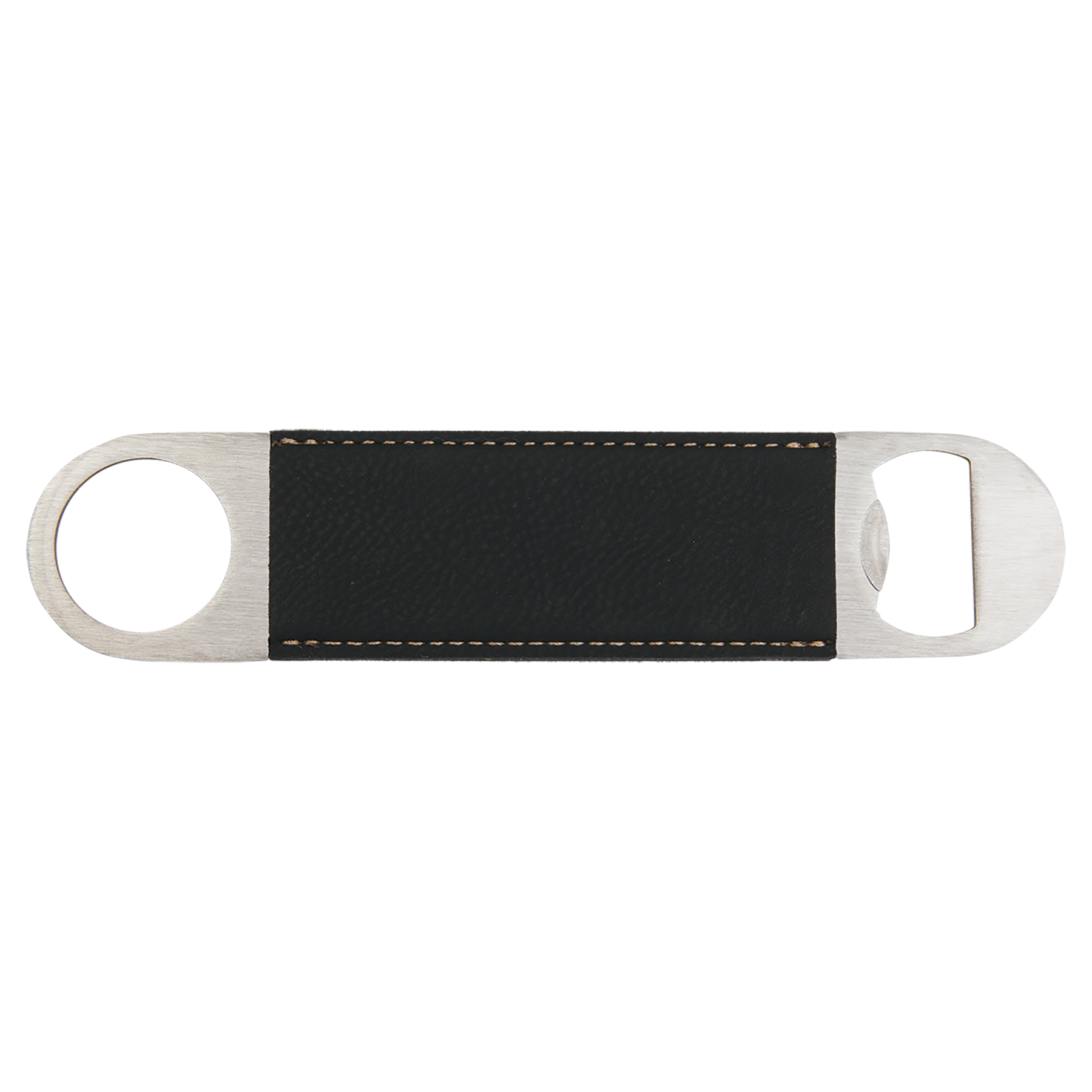Custom Laser Engraved Leatherette Bar Blade Bottle Opener