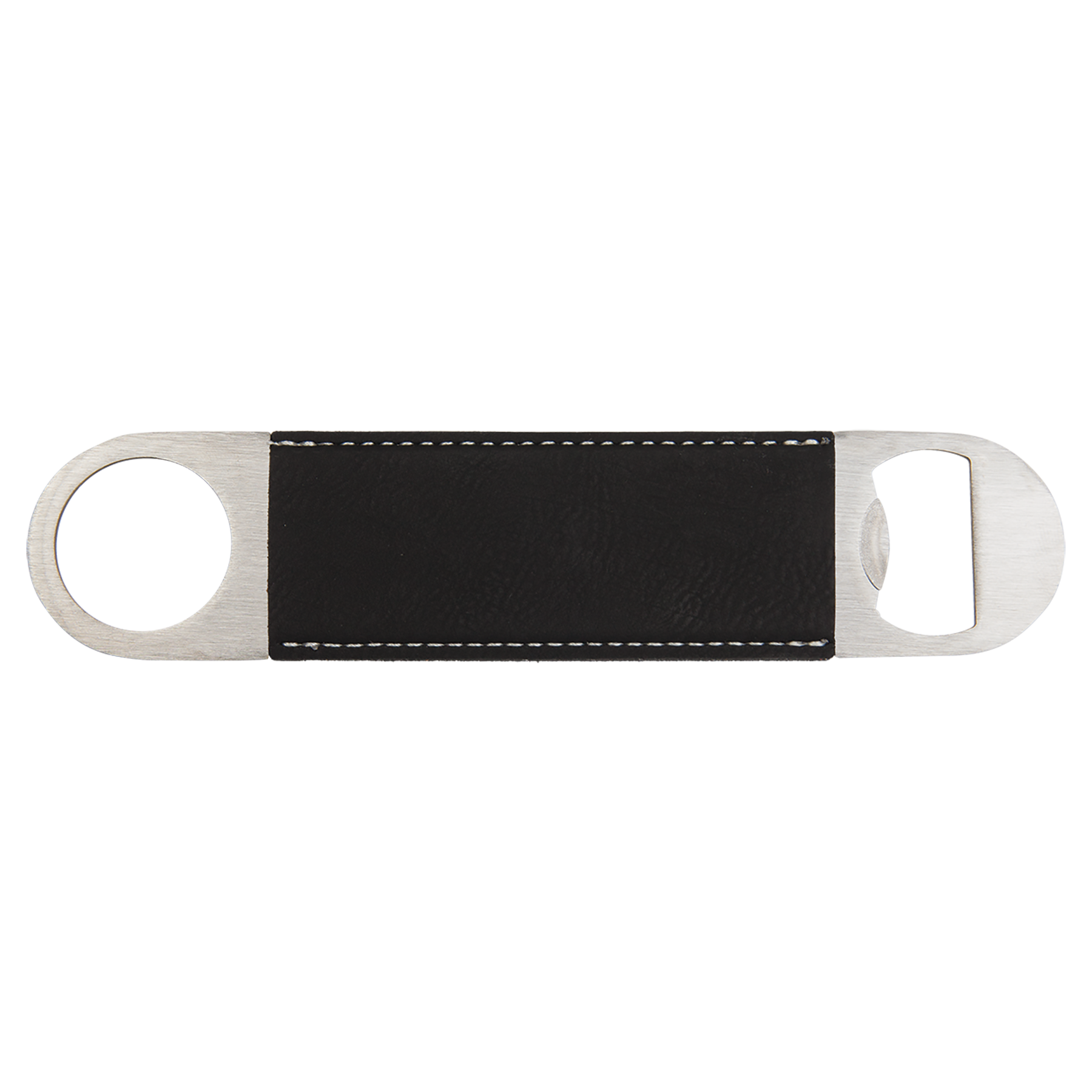 Custom Laser Engraved Leatherette Bar Blade Bottle Opener