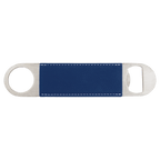 Custom Laser Engraved Leatherette Bar Blade Bottle Opener
