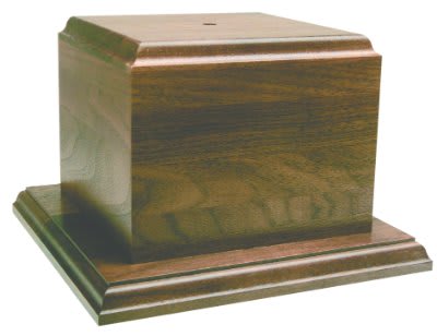 Genuine Walnut Cup Base