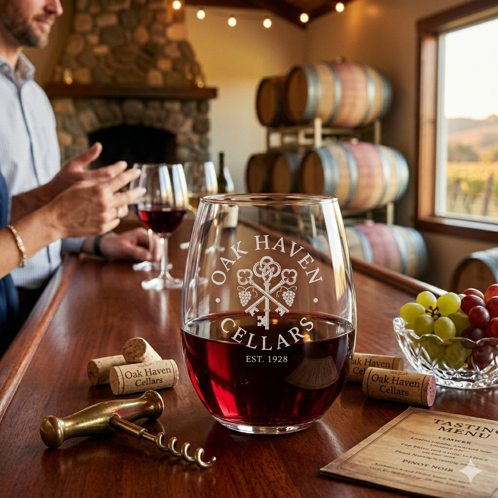Libbey - 15 oz Stemless Wine Glass