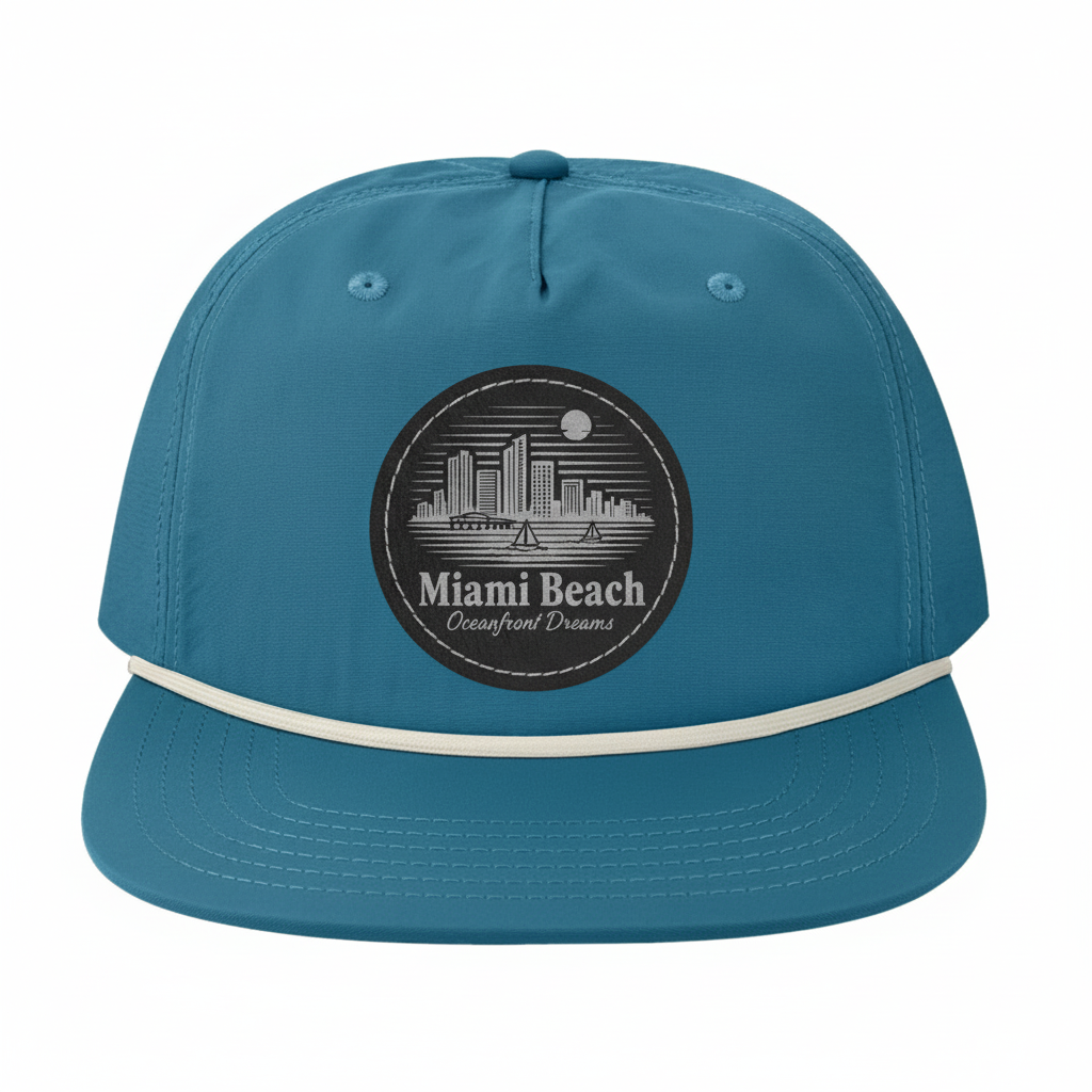 Custom Leather Patch or Printed Legacy Chill Cap CHILL