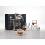 Custom Tequila Decanter Set with 4 Glasses