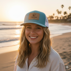 Custom Leather Patch or Printed Richardson Trucker Hat 112