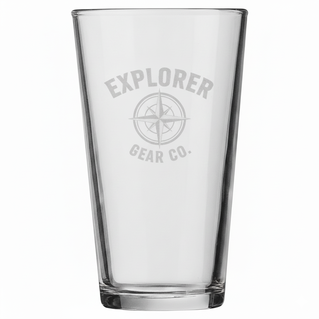 Custom Engraved 16oz Pint Mixing Glass