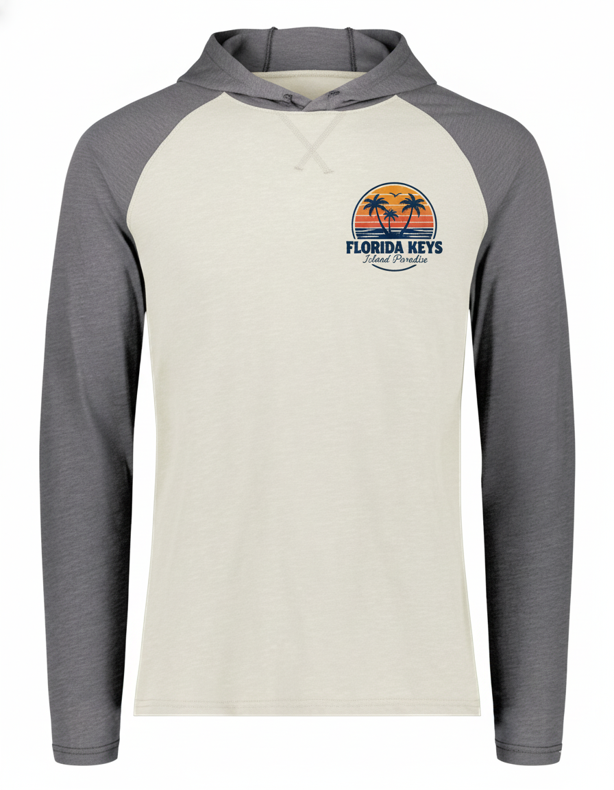 Custom Printed Augusta Gameday Vintage Hooded T-Shirt