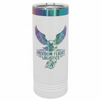 Custom 22 oz. Prism Skinny Tumbler in White or Black